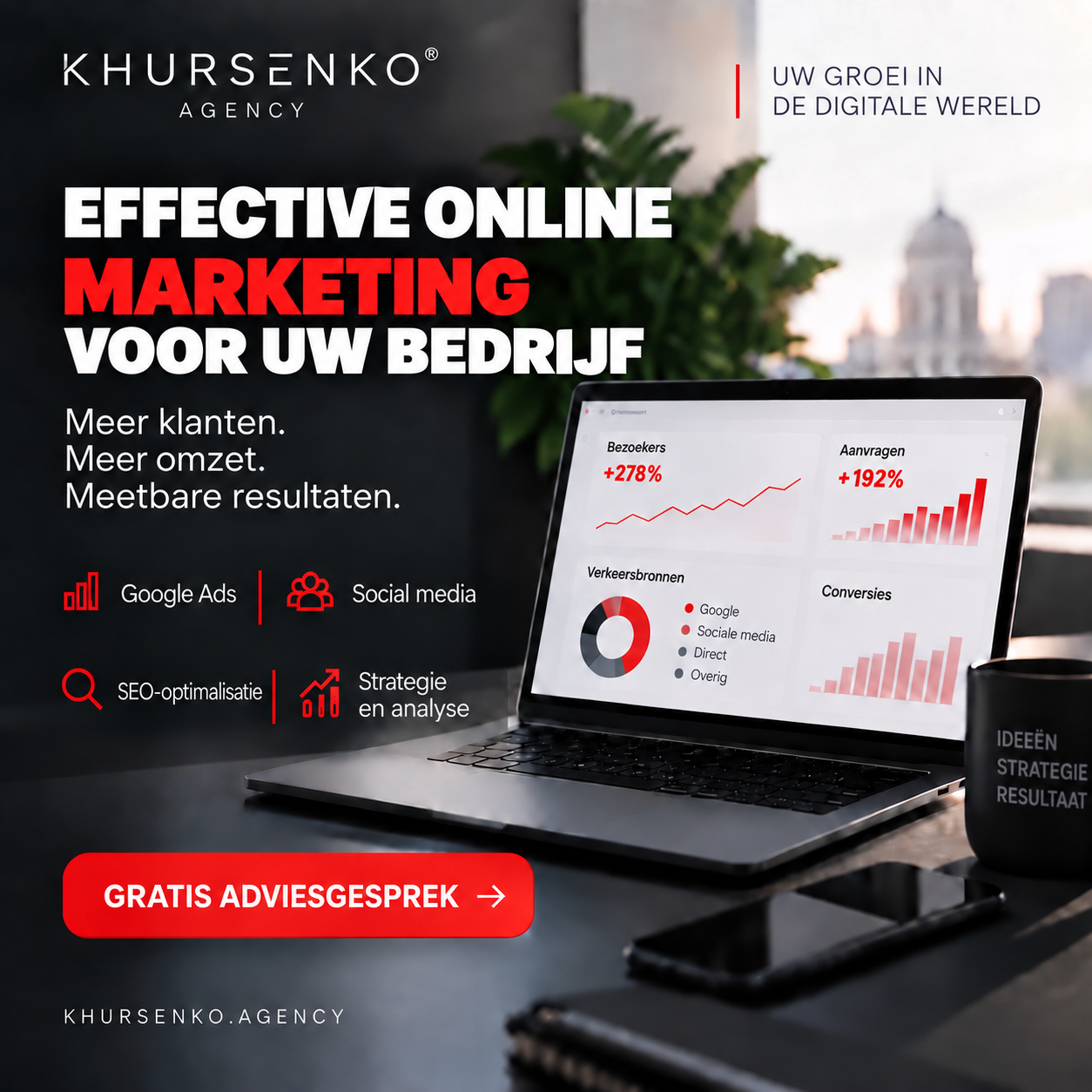 Effectieve online marketing voor uw bedrijf